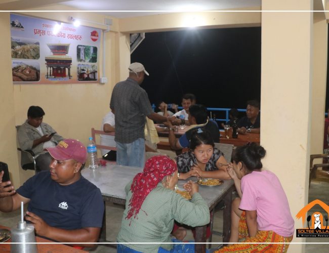 यात्रु लक्षित ‘सोल्टी भिलेज एण्ड रिभरभ्यु  रेष्टुरेण्ट’ सञ्चालनमा