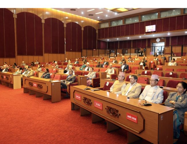 राष्ट्रियसभाबाट नीति तथा कार्यक्रम पारित