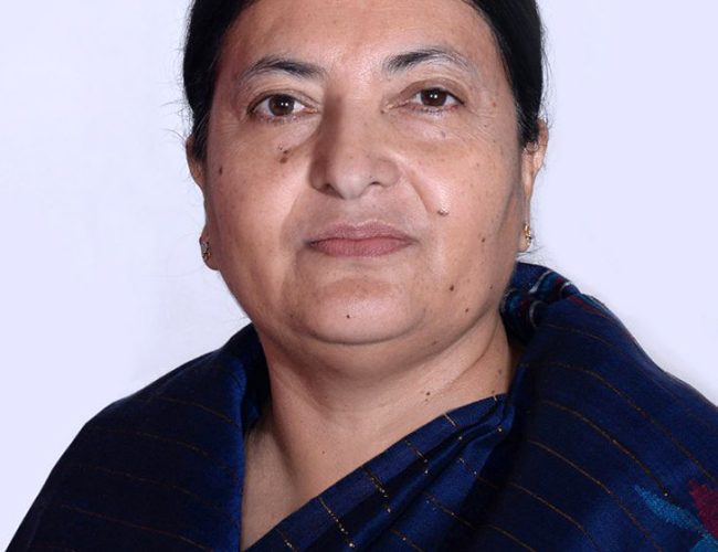 प्रविधिको दुरुपयोग गरी महिला माथि दुर्व्यवहार हुनेक्रम बढ्नु थप चिन्ताजनक ः निर्वतमान राष्ट्रपति भण्डारी