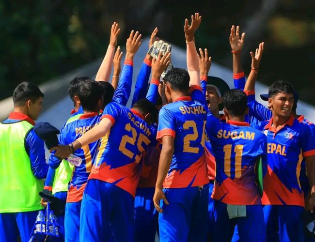 नेपालले जित्याे एसीसी यू-१६ इस्ट जाेन कपकाे उपाधि