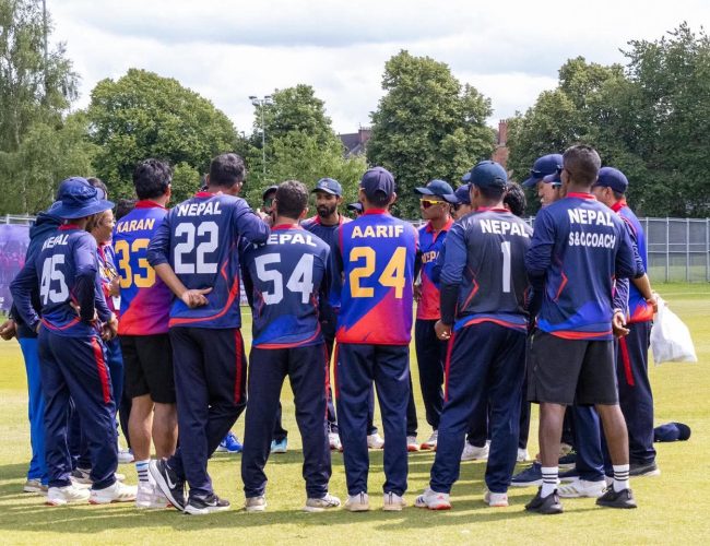 नेपालले आईसीसी पुरुष टी–२० विश्वकपमा स्थान बनाउन जापान र कुवेत संग खेल्ने