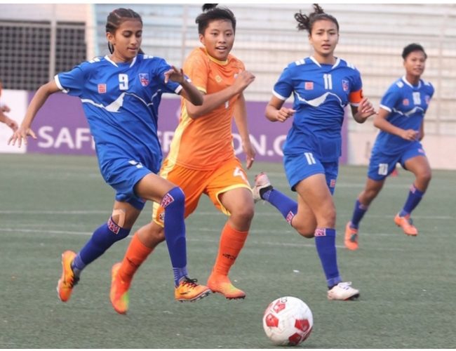 नेपालकाे भुटान बिरुद्ध २ गाेल