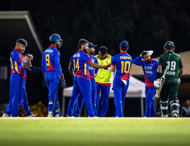 नेपाल पाकिस्तान शाहीन्ससँग एक रनले पराजित