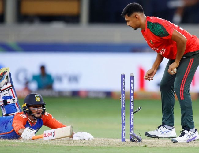 भारतले बंगलादेशलाई ४१ रनले हराउँदै एक खेल अगावै फाइनलमा