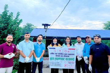 लक्ष्मणघाट बोलबम धाम परिसरमा बृहत् सरसफाइ कार्यक्रम सम्पन्न