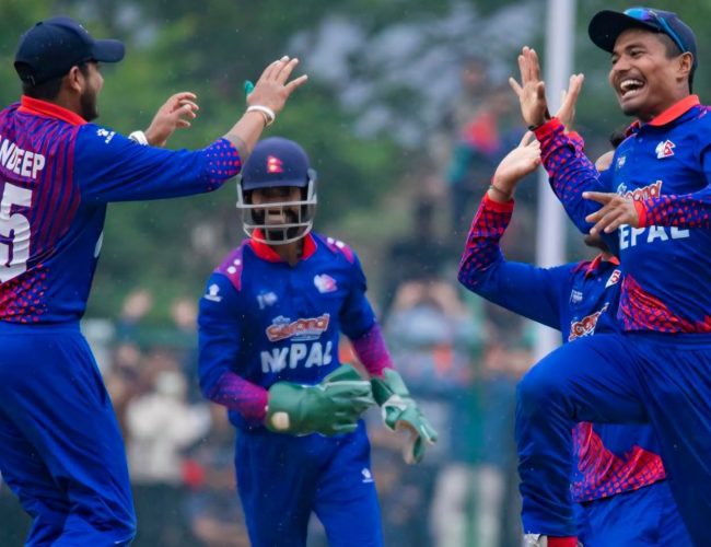 रोहितको शतकपछि नेपालको शानदार जित, क्यानडा २४ रनले पराजित